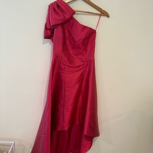Sachin Babi hot pink looper gown